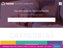 Tablet Screenshot of comocriarmeusite.com.br